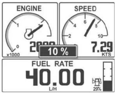 VOLVO D4 - Alarme de carburant non réceptionnée, fenêtre contextuelle - 1