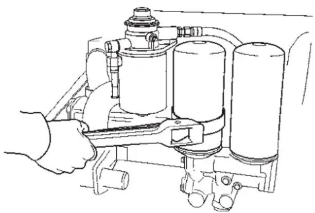 VOLVO D4 - Huile moteur. Vidange - 4
