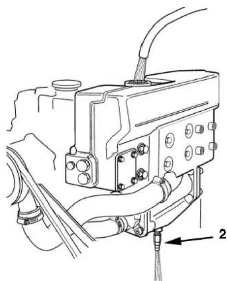 VOLVO D275 - Réfrigérant. Vidange - 1