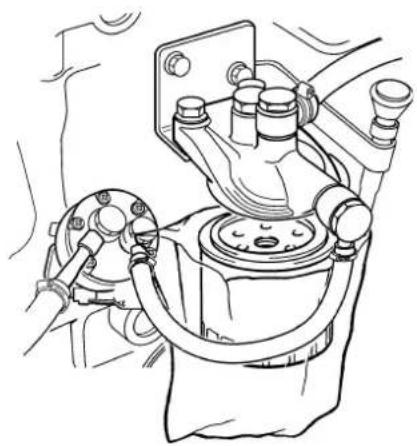 VOLVO D255 - Purge du système d'alimentation - 2