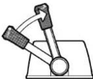 VOLVO D255 - Démarrage. Tableau d'instruments avec serrure de contact - 12
