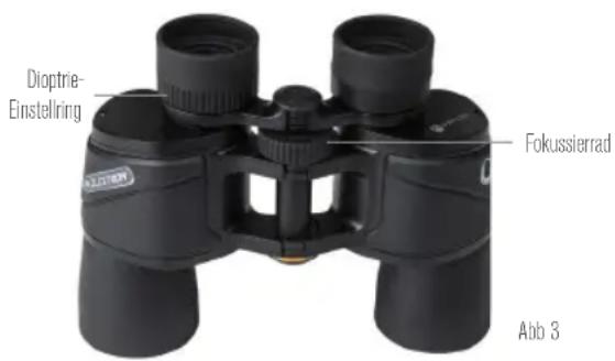 CELESTRON Ultima 8045° - DIOPTRIE-EINSTELLUNG/FOKUSSIEREN - 1