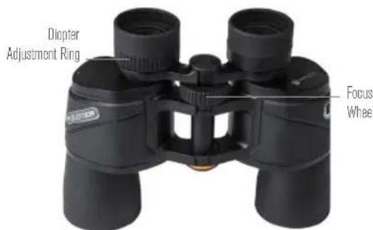 CELESTRON Ultima 8045° - SETTING THE DIOPTER / FOCUSING - 1