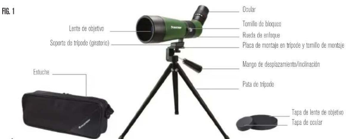 CELESTRON LandScout 60mm - NOMENCLATURA - 1