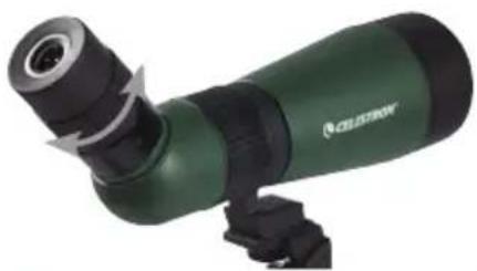 CELESTRON LandScout 60mm - GIRAR EL SOPORTE DEL TRIPODE - 1