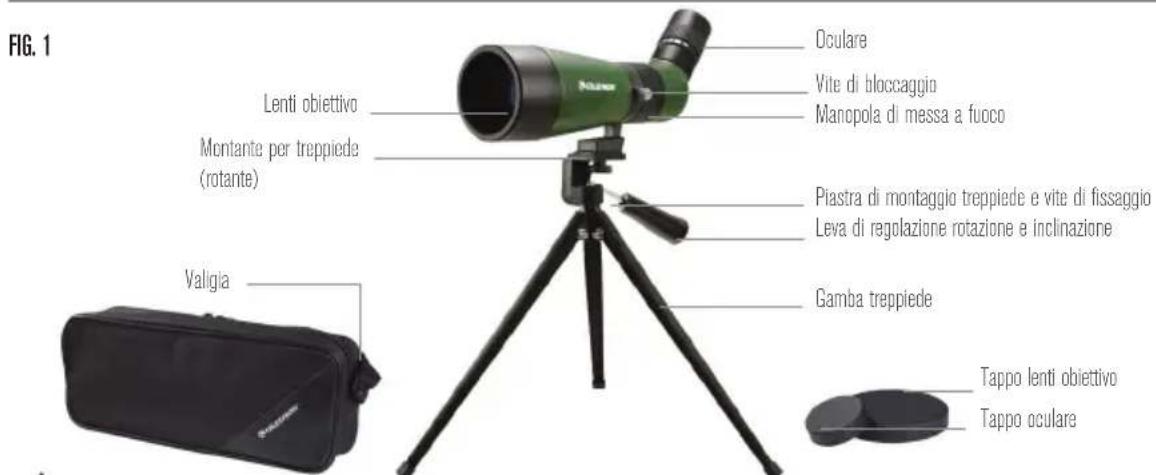 CELESTRON LandScout 60mm - TERMINOLOGIA - 1