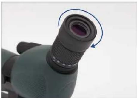 Praktica Highlander 2060x80 - Eye Cup Adjustment - 2