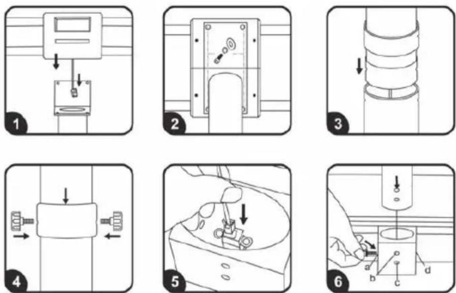 LANAFORM Luxury Up & Down - INSTRUCCIONES DE MONTAJE - 1
