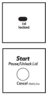 Inglis ITW4971EW - LID LOCKED - 1