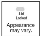 Inglis ITW4871FW - LID LOCKED - 1