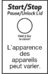 Inglis ITW4871FW - LID LOCKED (covercle verrouille) - 2