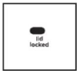 Inglis ITW4671EW - LID LOCKED - 1
