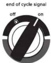 Inglis YIED4671EW - Select End of Cycle Signal (depending on model) - 1