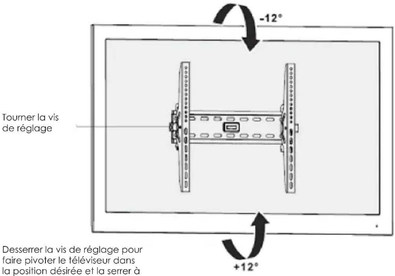 Envivo ENV1430 - AJUSTEMENT DU SUPPORT - 1