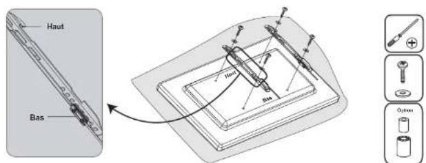 ESSENTIELB FixTV Slim - Installation des bras fixes - 2