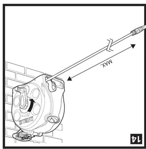 HOZELOCK 2n1 Compact Reel 2415 - 13