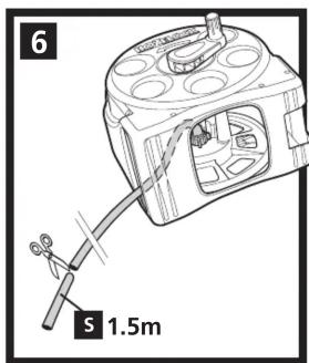 HOZELOCK 2n1 Compact Reel 2415 - 7