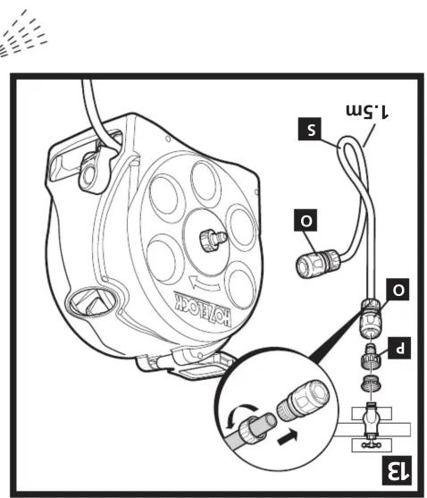 HOZELOCK 2n1 Compact Reel 2415 - 14