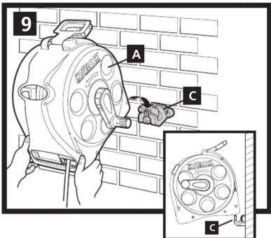 HOZELOCK 2n1 Compact Reel 2415 - 11
