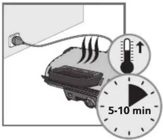 TEFAL Minute Grill 2000 - UyactByTe B oxpaHe OkpykaHoue CpeDbI! - 12