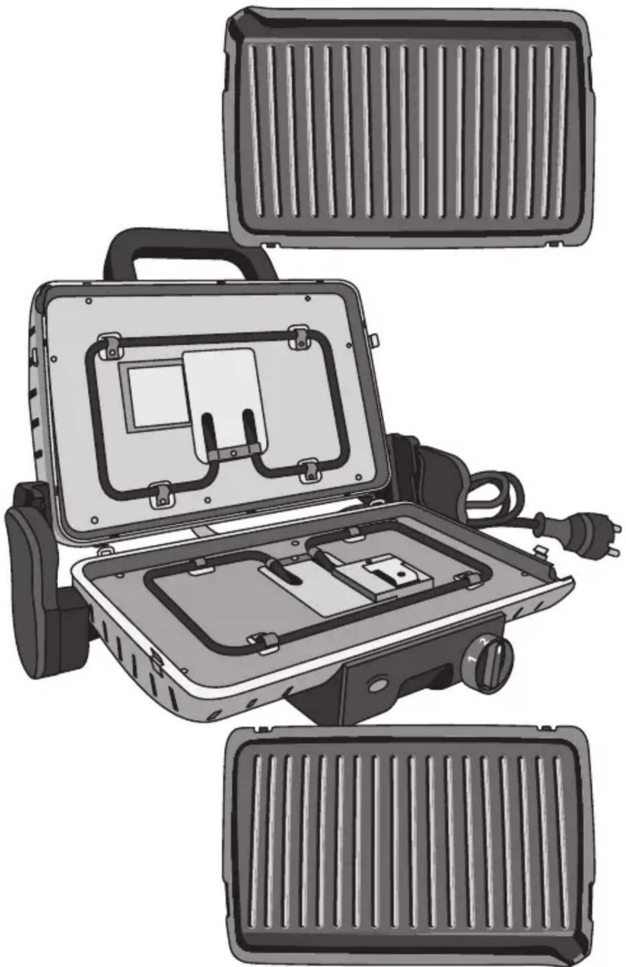 TEFAL Minute Grill 2000 - UyactByTe B oxpaHe OkpykaHoue CpeDbI! - 1