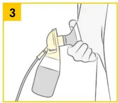 MEDELA Swing Maxi - Swing Maxi Flex - Preparing for single pumping - 5