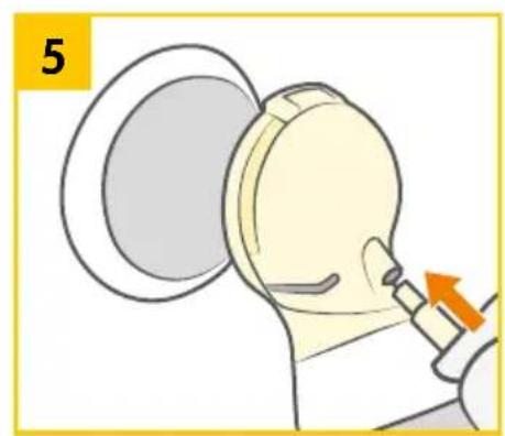 MEDELA Swing Maxi - Assemblage du set tire-lait - 9