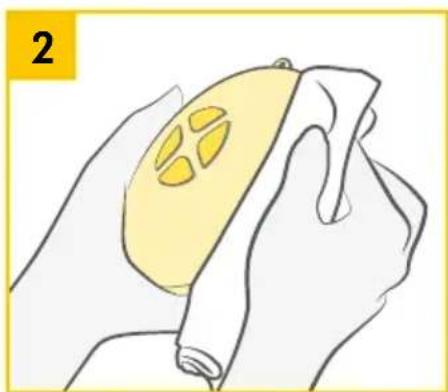 MEDELA Swing Maxi - Zichtbare resten - 1
