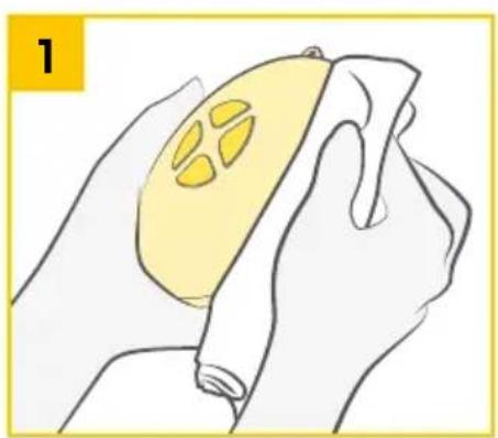 MEDELA Swing Maxi - Membersihkan unit motor - 1