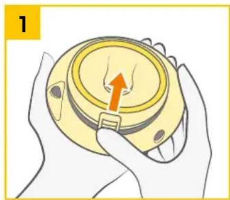 MEDELA Swing Maxi - Gebruik met batterijen - 1