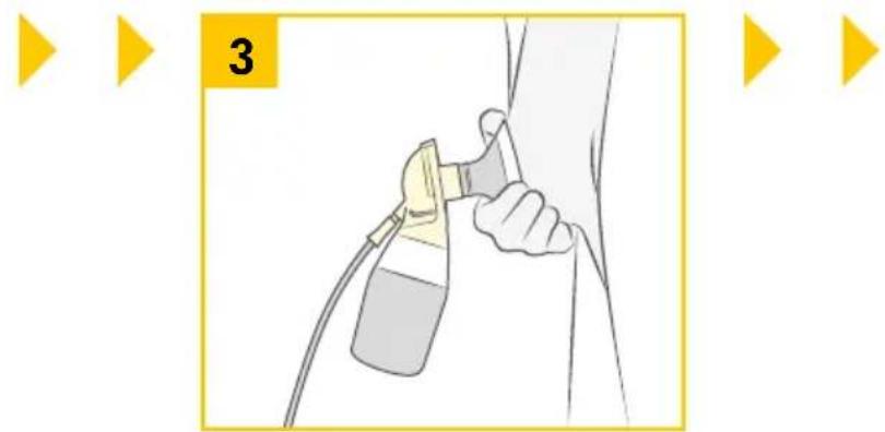 MEDELA Swing Maxi - Swing Maxi Flex - Preparing for double pumping - 6