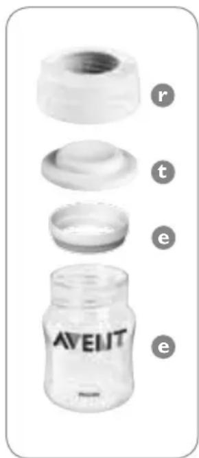 PHILIPS Avent SCF314 - Conteditor para Leche Materna - 1