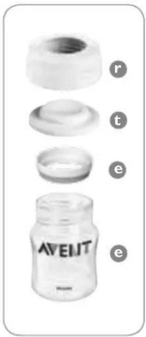 PHILIPS Avent SCF314 - Contenant de lait maternel - 1