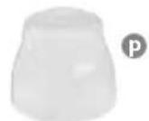 PHILIPS Avent SCF314 - Guía de Piezas del Extractor de Leche Elétrnico Doble - 4