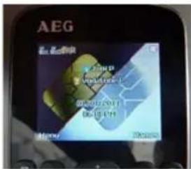 AEG QX60 - - Iconos de la pantalla - 1