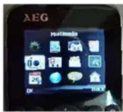 AEG QX60 - - FONCTIONS DU MENU PRINCIPAL - 1