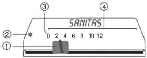 SANITAS SIL 25 - Funzionamento - 1