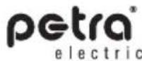 Petra Electric BF3 - Indications de sécurité - 1