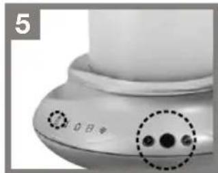 MEDELA BWell - Ohrev lahvi a nadob se stravou pro deti - 5