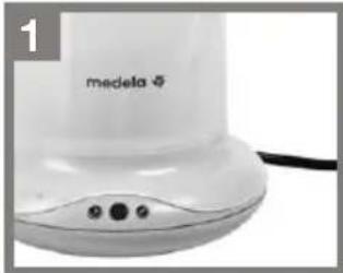 MEDELA BWell - Ohrev lahvi a nadob se stravou pro deti - 1