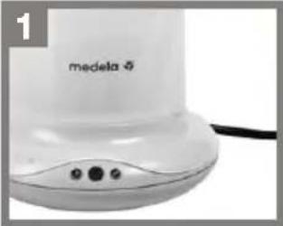 MEDELA BWell - Tuttipullojen ja vauvanruokapurkkien lammittäminen - 1