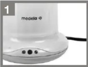 MEDELA BWell - Aquecer biberões e frascos de comida para bebé - 1