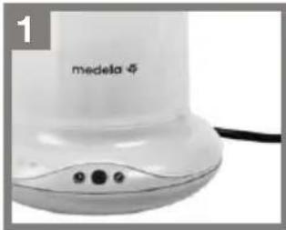 MEDELA BWell - Flessen en potjes met babyvoeding verwarmen - 1
