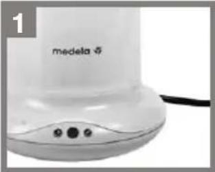 MEDELA BWell - Calentimiento de biberones y botes de comida para bebés - 1