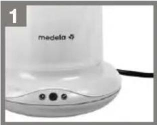 MEDELA BWell - Cumisüvegek és bébiétes üvegek felmelegítse - 1