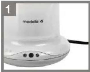 MEDELA BWell - Opvarmning af flasker og beholdere med barnemad - 1