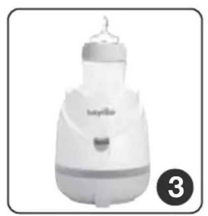 BABYMOOV A002028 - Chauffe-biberon Tulipe maison/voiture - 3