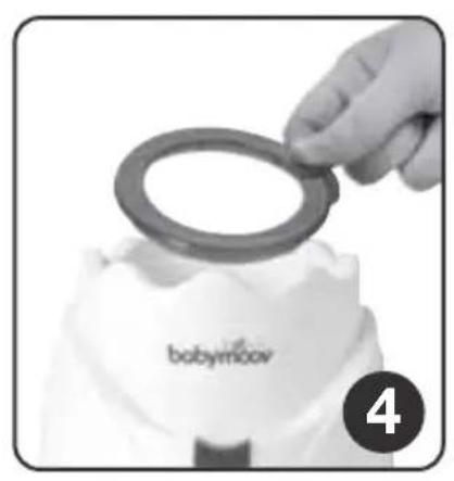 BABYMOOV A002028 - Chauffe-biberon Tulipe maison/voiture - 4