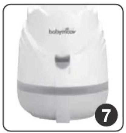 BABYMOOV A002028 - Chauffe-biberon Tulipe maison/voiture - 7