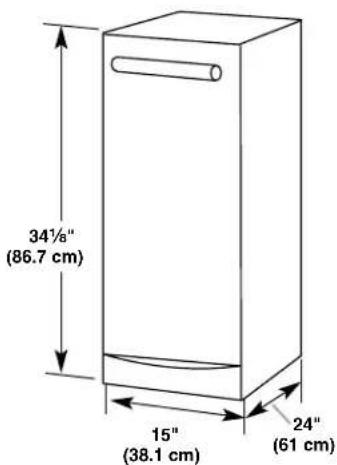 JENN-AIR TC707S - Location Requirements - 1